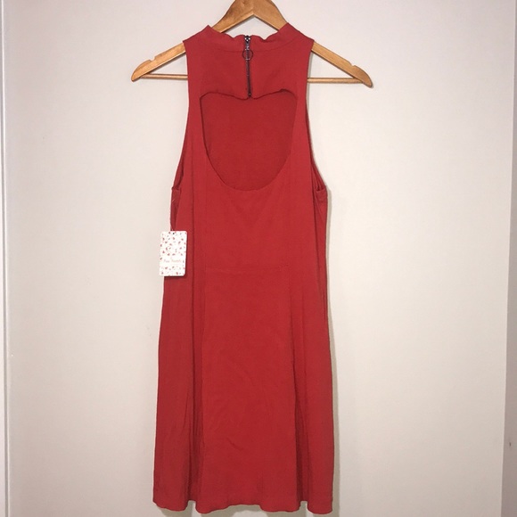 Free People Kitty Kat Mock Neck Mini Dress - Picture 5 of 8